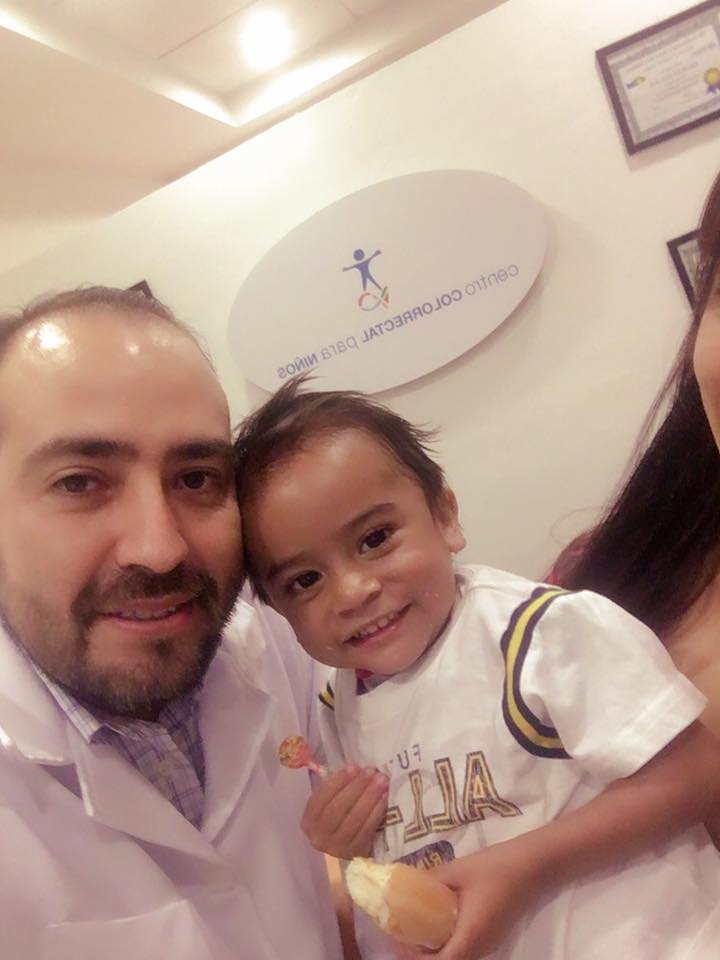 Testimonio de niño con enfermedad de Hirschsprung total