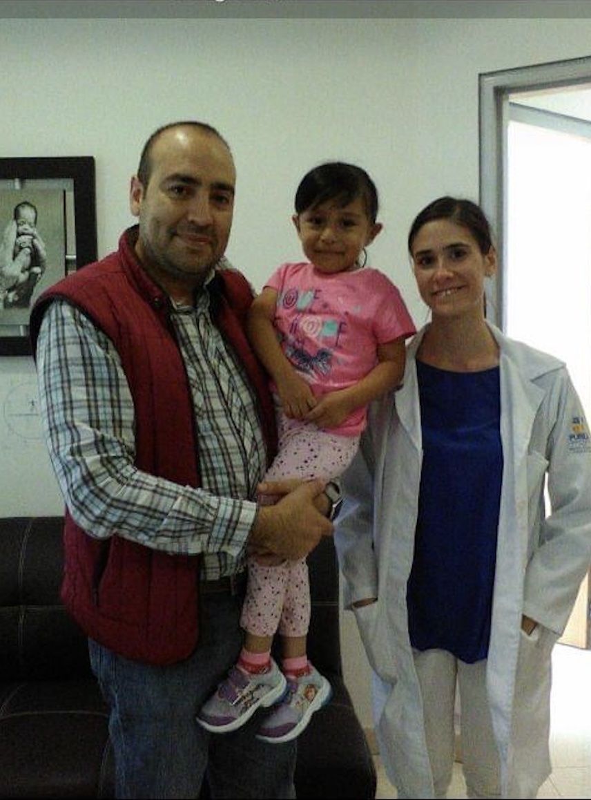 Testimonio de una niña con malformación anorrectal ya operada