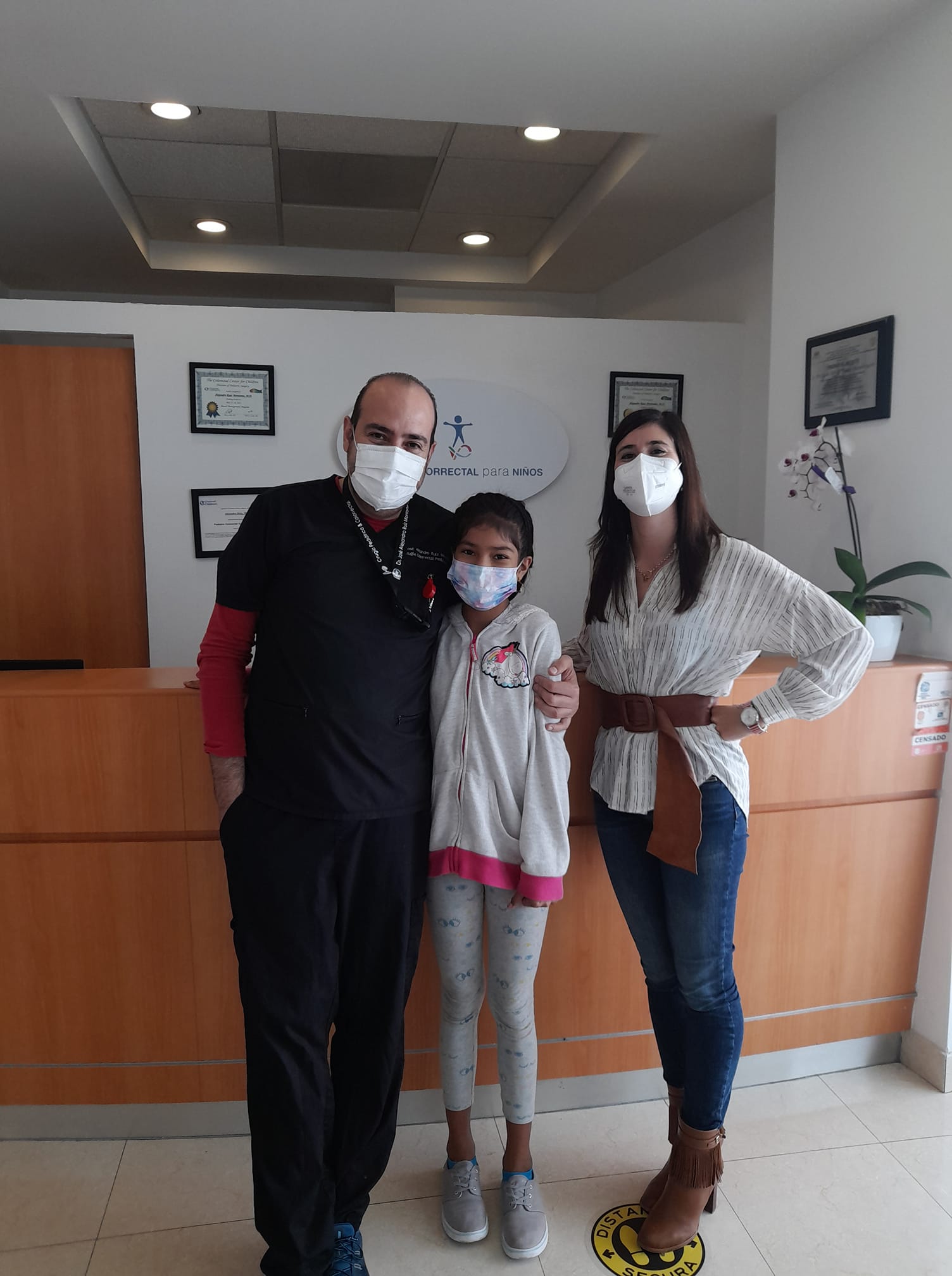 Testimonio niña con apendicostomía