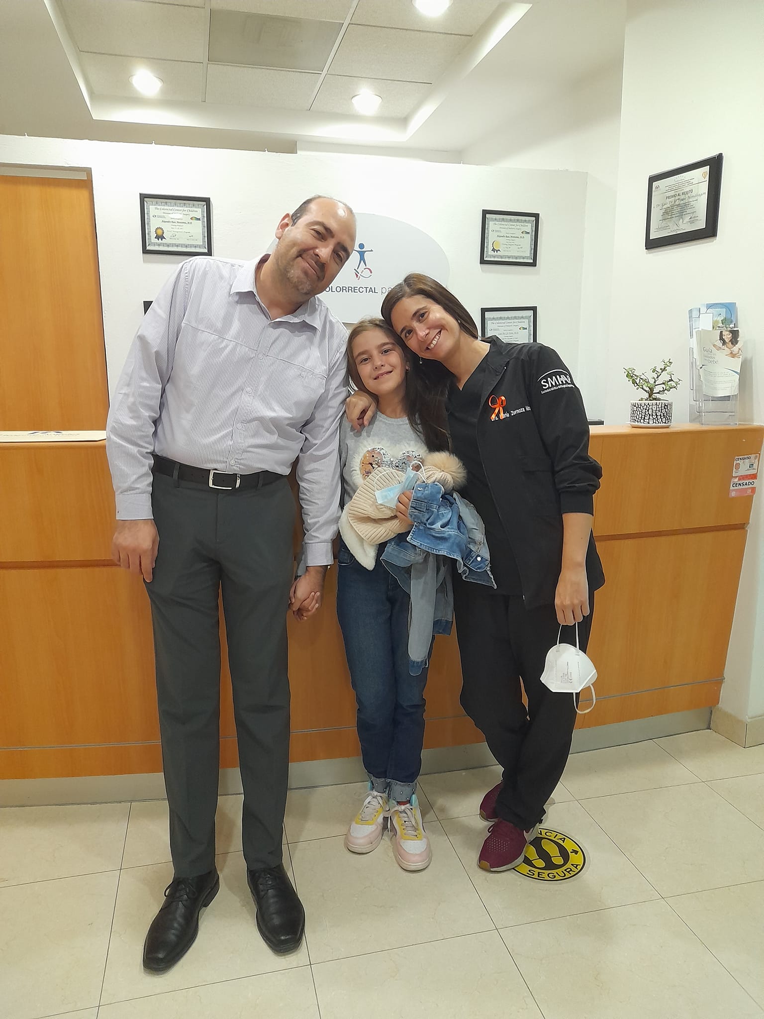 Testimonio de niña operada por malformación anorrectal tipo cloaca