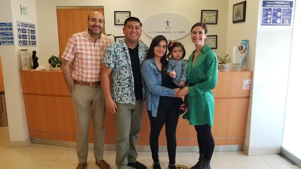 Testimonio de niña con malformación anorrectal con fístula recto vestibular