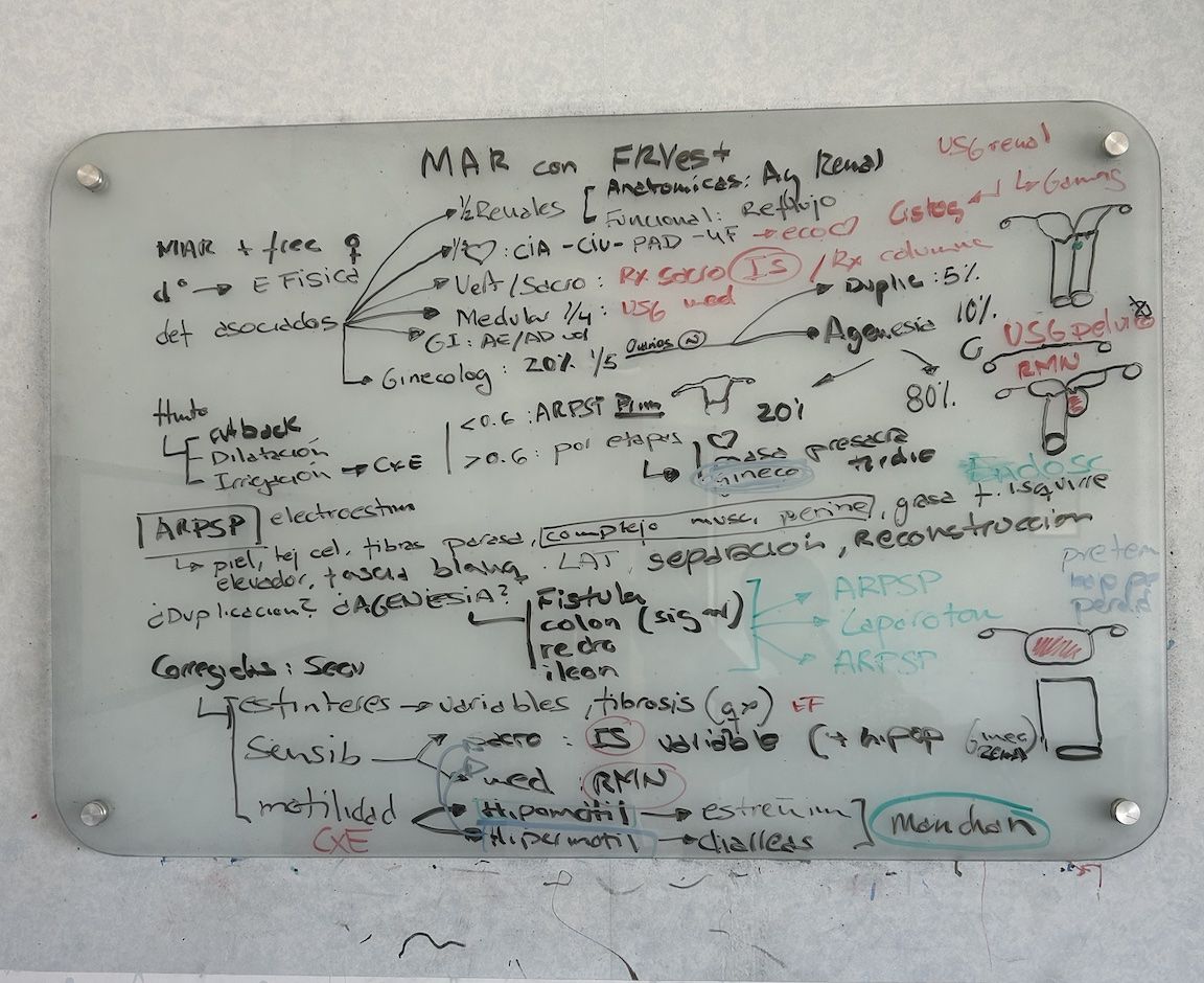 Resumen clase malformación anorrectal con fístula recto vestibular