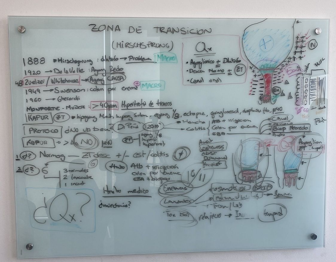 Resumen de la clase zona de transición en Hirschsprung