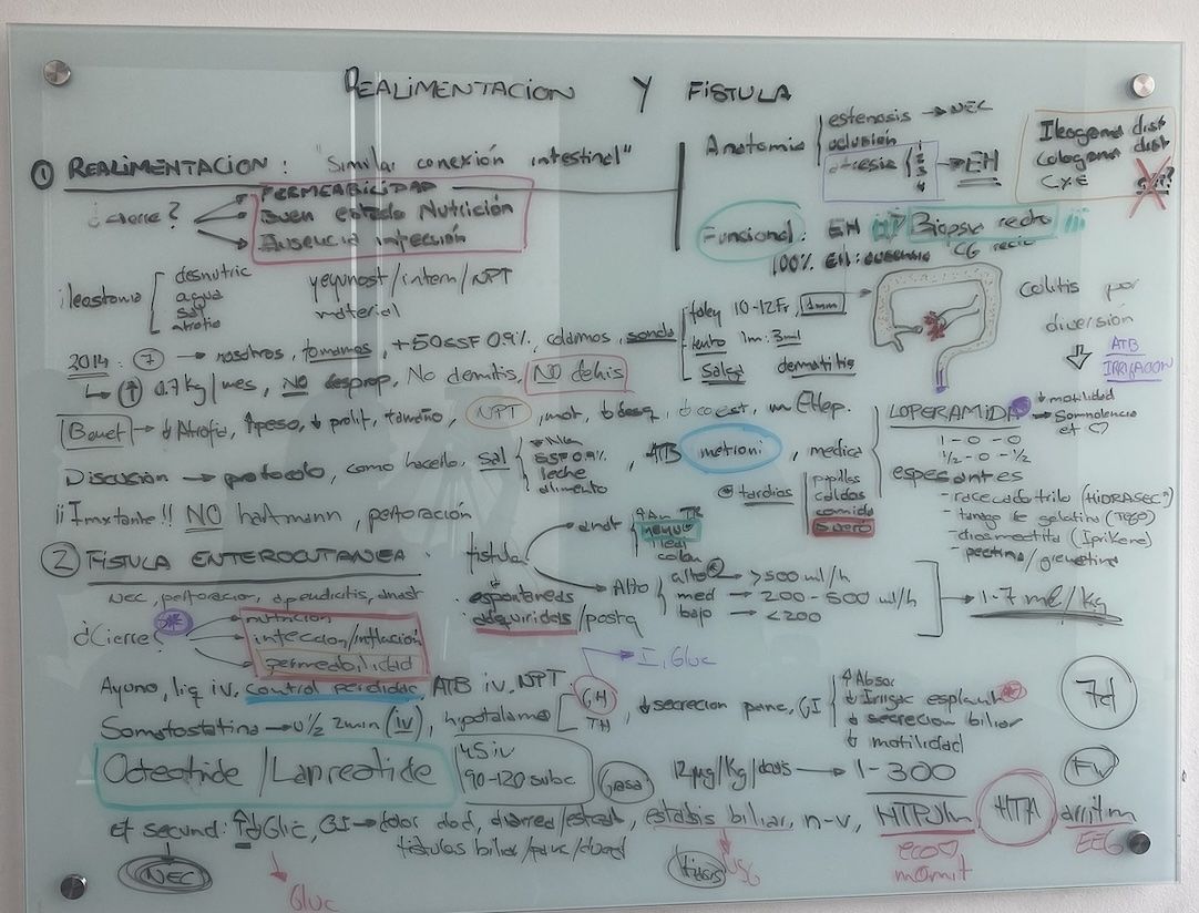 Resumen de la clase realimentación y fístula enterocutánea