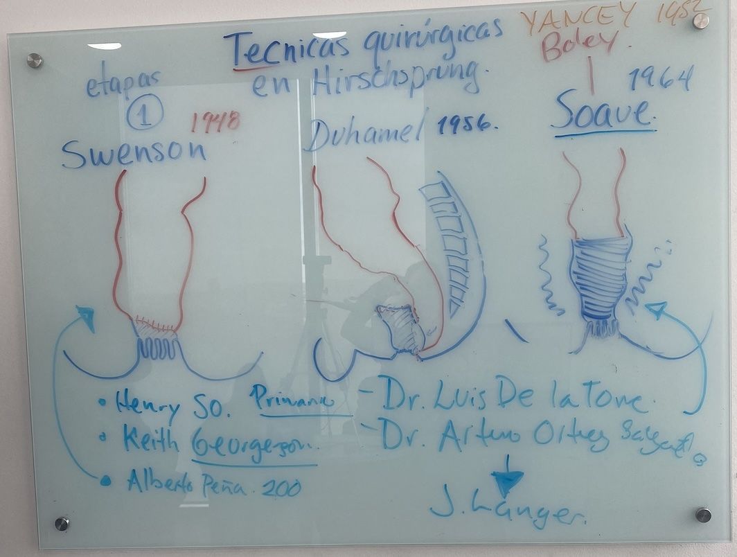 Resumen de la clase: cirugías en Hirschsprung