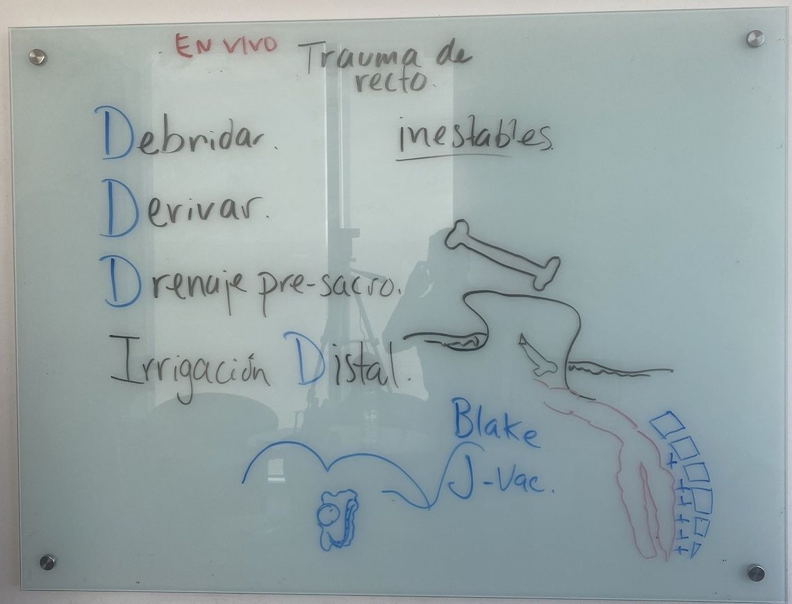 Resumen de la clase: "trauma de recto en niños"
