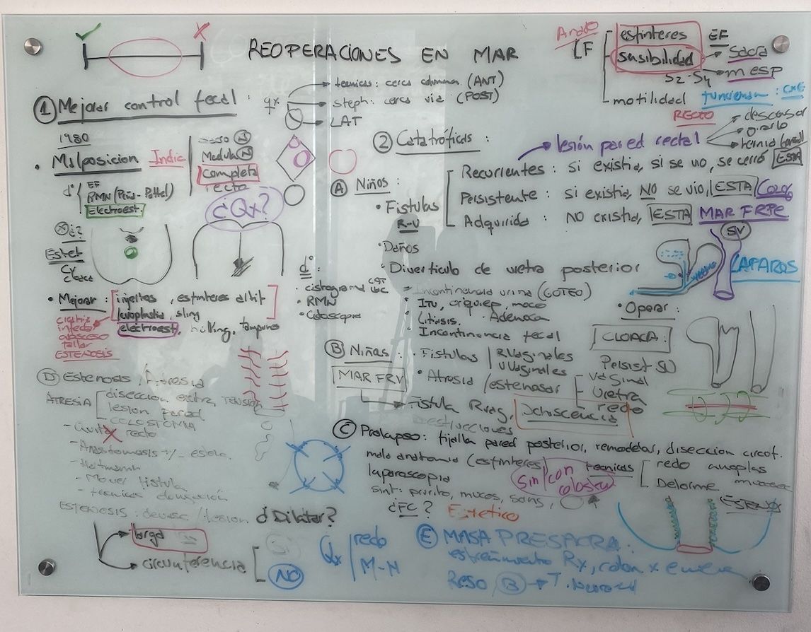 Resumen de la clase "Reoperaciones en malformaciones anorrectales"