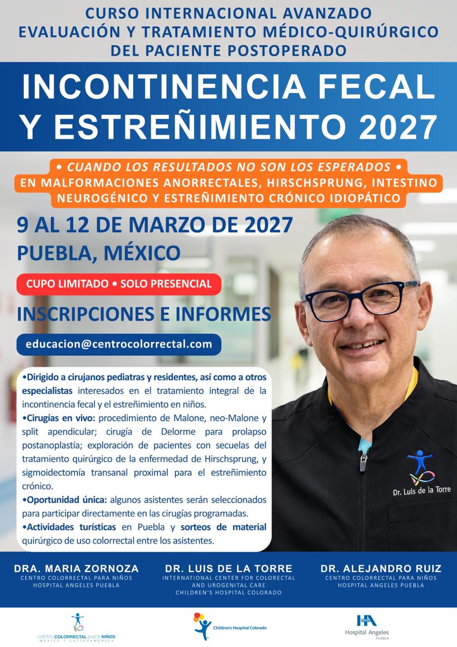 Curso incontinencia fecal 2027 Curso incontinencia fecal 2027